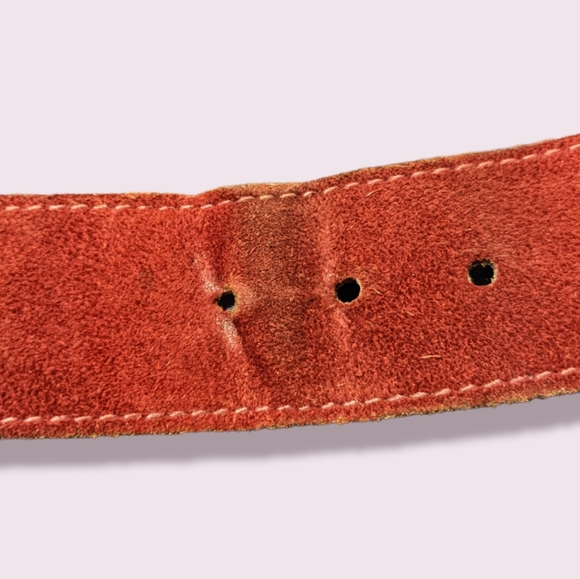 Vintage Designer Leather Belt - Picture 2 of 4